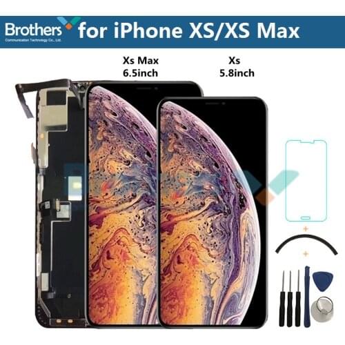 For iPhone Xs Xs Max LCD Screen LCD Display for iPhone Xs Max LCD Assembly Incell Touch Screen Digitizer Replacement Part Tested