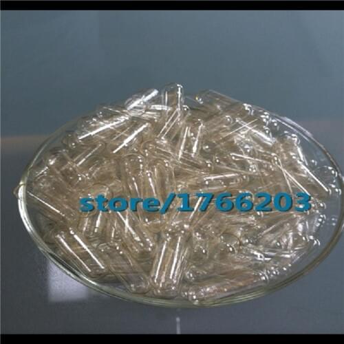 00# 5000pcs! Clear-Clear Vegetable Empty Capsules,Vegetarian Empty Capsules! (joined or seperated capsules !)Tattoo accessories