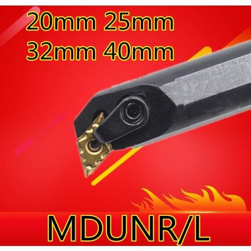 Angle 95 1PCS S20R-MDUNR11 S25S-MDUNR15 S32T-MDUNR15 S40T-MDUNR15 MDUNL15 20mm 25mm 32mm Right/Left CNC Turning Lathe tools