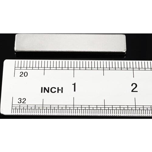 1Pc 50x10x3mm N35 Super Strong Cuboid Block Strip Rare Earth Neodymium Magnet thin magnet strong magnetic tool powerful magnetic