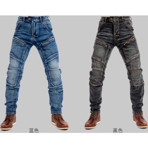 2020 new high-quality MOTO pants Kevlar motorcycle elastic jeans men and women riding knight pants racing trousers