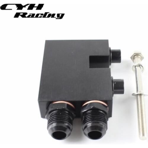 Aluminum AN10 Oil Filter Adapter For BMW N54 Engine 135i 335i E82 E90 E92 E93