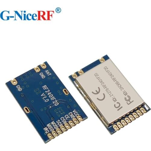 Free Shipping 10pcs NRF24L01+ 2.4G Wireless Module RF2401F20 With tracking No