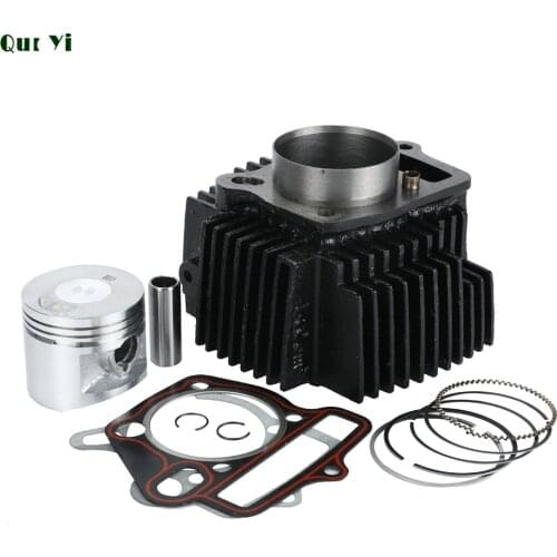 140cc Cylinder Piston Gasket Kit Fit For 55mm Bore Lifan 1P55FMJ LF 140 Horizontal Engines 140cc Dirt Bike Pit Bike Parts