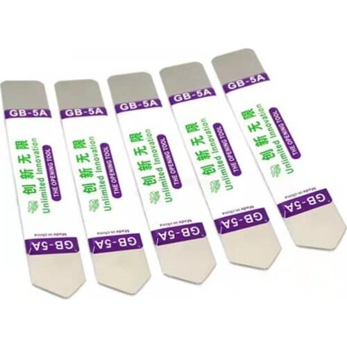 5PCS/LOT Stainless Steel Blade Soft Thin Pry Spudger Phone Tablet Screen Battery Opening Tools for iPhone iPad Samsung Opener