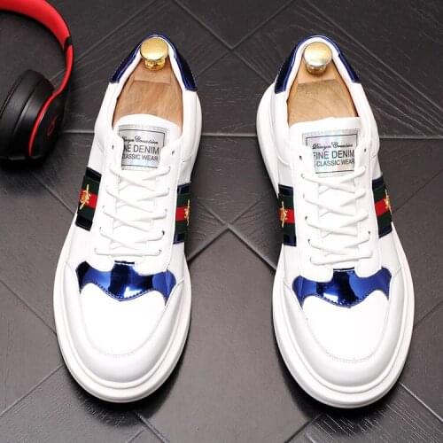 2021 New Arrival Mens Sneakers Fashion White Mix Causal Flats Board Shoes Moccasins Rock Loafers Sports Walking Zapatos Hombre