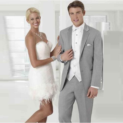 Latest Designs Men Suits for Wedding Groom Tuxedos 3Piece Coat Pants Vest Man Blazer Costume Homme Slim Fit Terno Masculino