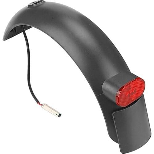 New Rear Fender with Big Tailight for M365 Rear Suspension/G30 Max Rear Suspension/Modification Accessories for Rear Suspension