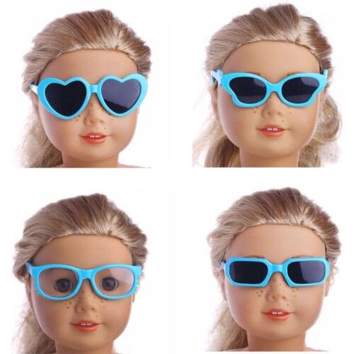 New arrivals Fashion sunglasses fit 18 inch dolldoll accessories(only sell glasses)