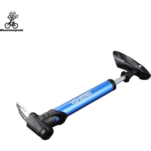 Mountainpeak 4 mini portable high quality aluminum alloy high pressure bicycle pump