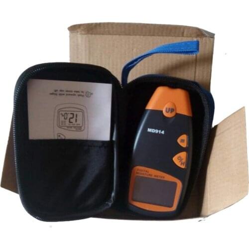 Portable Wood Moisture Tester with Measuring Range 2%-60% Wood Moisture Detector Meter