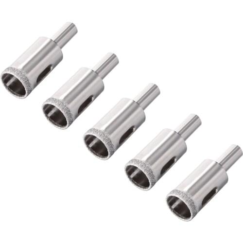 Uxcell 18mm Diamond Drill Bits Hole Saws for Glass Ceramic Porcelain Tiles 5 Pcs