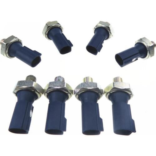 Qty8 Oil Pressure Switch 06H919081A for A2 A3 A4 Q3 Golf MK4 Bora TT Passat B6 B7 Bora 2Pins 06H 919 081A