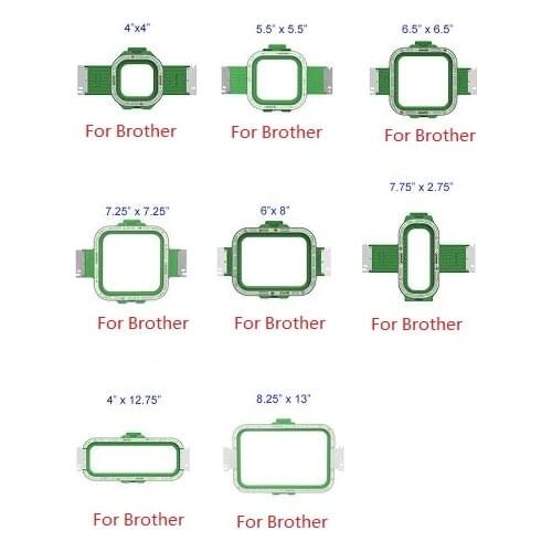 High Quality 8pcs brother magnet hoop brother mighty hoop tajima magnetic frame