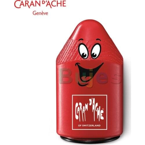 Caran D'ache Double Hole Pencil Sharpener In Red Plastic Caran D'ache (476.070)