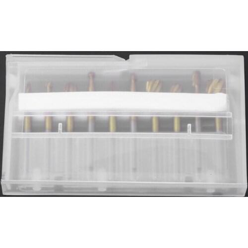 10pcs Rotary File Engraving Cutter Wood Tool Electric Grinding Polishing Head 62KC