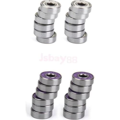 16PCS Skateboard Scooter Hockey Roller Rolling Skate Ball Bearings ABEC-7 ILQ-9