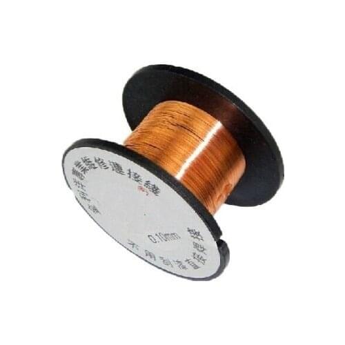 2PCS 0.1MM Copper Solder Soldering welding cellphone repair PPA Enamelled Reel Wire