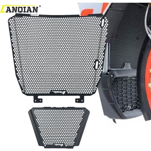 For Aprilia RSV4 1000 Factory 2019 2020 2021 Motorcycle Aluminum Radiator Guard Protector Grille Grill Cover & Oil Cooler Guard