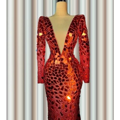 Arabic Gorgeous Beaded Pageant Evening Dresses Crystals Stone Robe de soiree Aibye African Muslim Prom Dress Kaftan 2020 Dubai