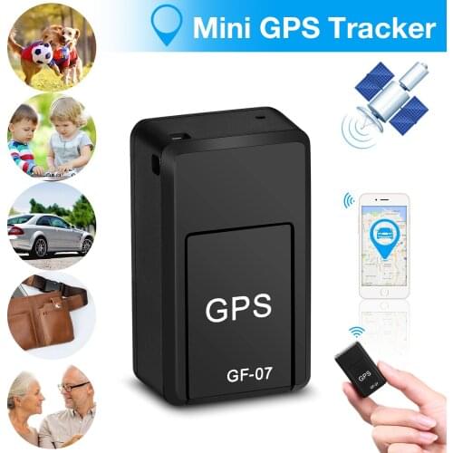GPS Car Tracker Magnetic Universal GF07 GSM GPRS Mini Car Alarm Anti-Lost Recording Real-time Tracking Device GPS Locator