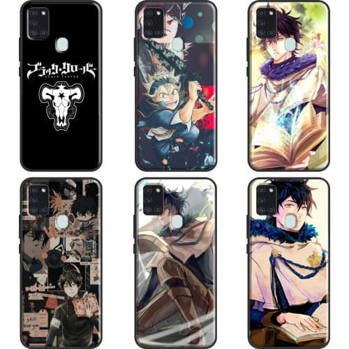Black Clover Black Bull Yuno Case For Samsung A51 A71 A11 A31 A10 A20 S A30 A40 A50 A70 A21S A20e A12 A32 A52 A72 Cover