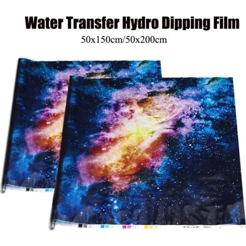 50x150cm/50x200cm Starry Sky PVA Hydrographic Water Transfer Printing Hydro Dipping DIP Print Film