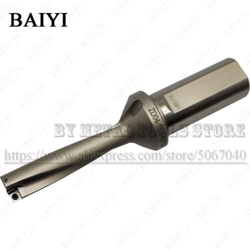 SP Type Indexable Insert Drill SP 4D C25 16mm U-drill Automatic Punching SP-16-4D-C25 Lathes CNC Machinery Drill Bit for SPMG
