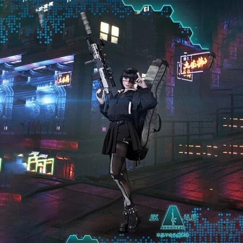 ARMSHEAD 1/6 JK Girl Set 4.0 Armed Female Student Senior Sister Suit Weapon Fit 12 inch Action Figure Body
