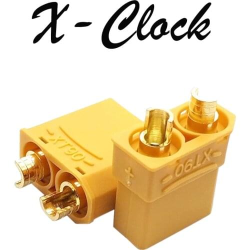 1/5/10Pcs XT90 Battery Connector Set Male Female Plugs For RC Lipo Battery T Plug For Aircraft accessories parts