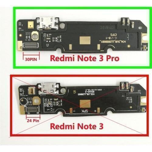 Module board connector charging microphone antenna for Xiaomi Redmi Note 3