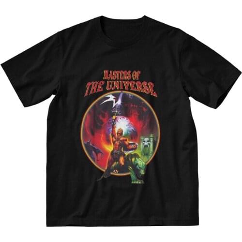He-Man And The Masters Of The Universe Tshirt Men Tee Tops Cotton T Shirts Short Sleeve 80s Skeletor She-Ra Beast T-shirt