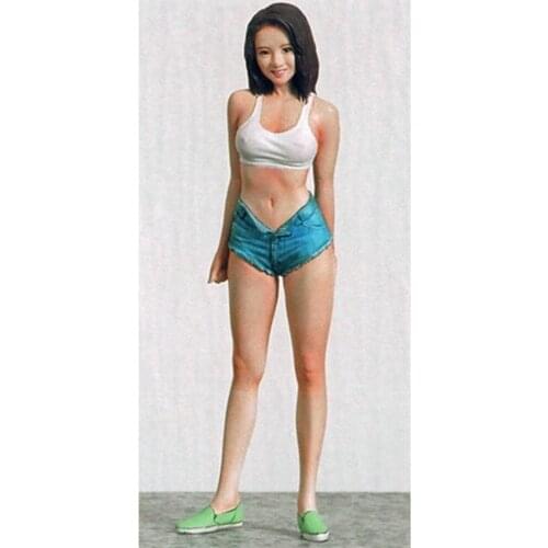 Resin Figure Kit 1/12 H.H. Art Summer version Unpainted Garage Resin Model Kit