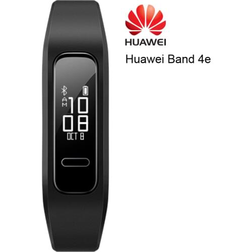 Original Huawei Band 4e Wristband Smart Bracelet Sport Band 50m Waterproof Fitness Tracker Message Call Notification
