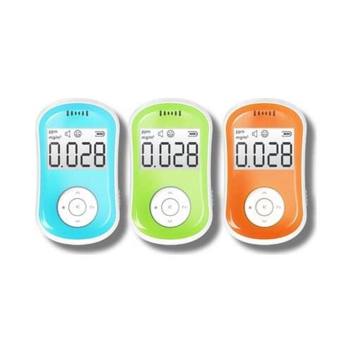 Hand-held Mini Portable Precision Formaldehyde Monitor / Multi AIR Detector High Sensitive Household Formaldehyde Detector