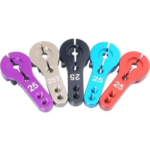 2pcs RC Alum Steering Servo Half Arm 25T Big Torque For HSP HPI Tamiya Car