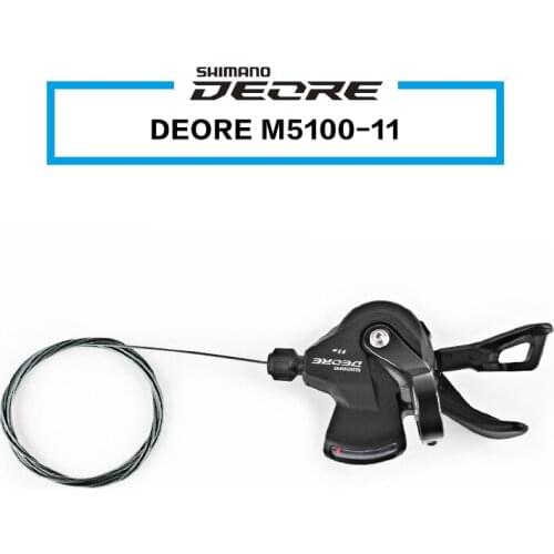 SHIMANO DEORE SL-M5100-R 11-speed Shifter RAPIDFIRE PLUS Iamok Mountain Bike Right Shift Lever Clamp Band Bicycle Parts