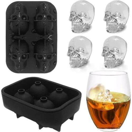 Yunexpress Christmas Gift Silicone Skull Ice Cell Silicone Cell Silicone Cell Silicone Cell