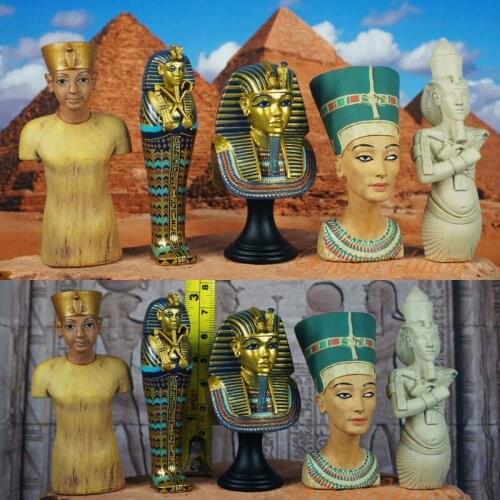 Japanese Happysmile Gashapon Egyptian Ancient Civilization Decoration Model Faro Pyramid Treasure Figure Statue Toy Collection