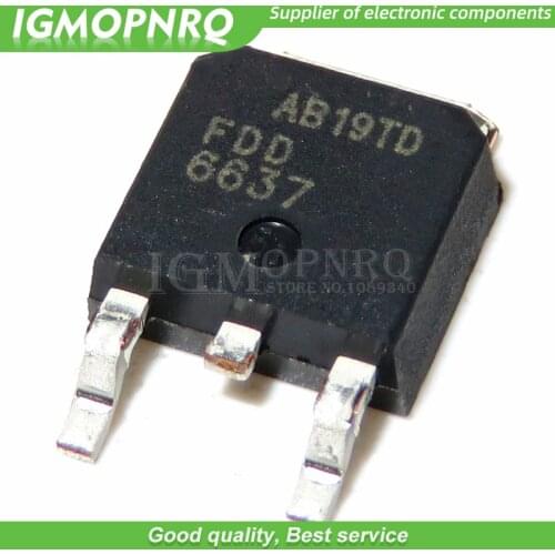 10pcs FDD6637 TO-252 6637 TO252