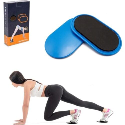 2PCS/Set Gliding Discs Slider Fitness Disc Exercise Sliding Abdomen Training Plate For Yoga Abs Butts Legs Workout Accessories