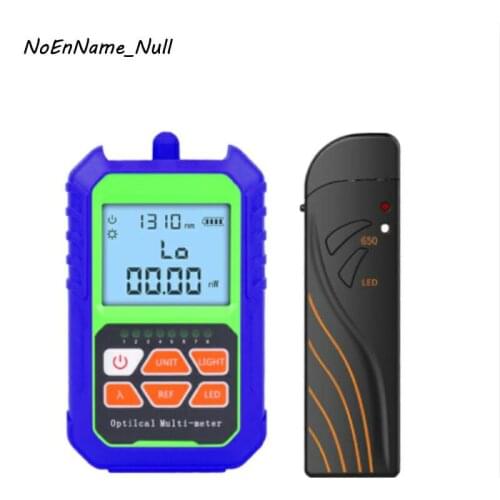 2 in1 FTTH fiber optic tool kit Mini Optical power meter with RJ45 Network cable tester, 5km Visual fault locator Fiber optic