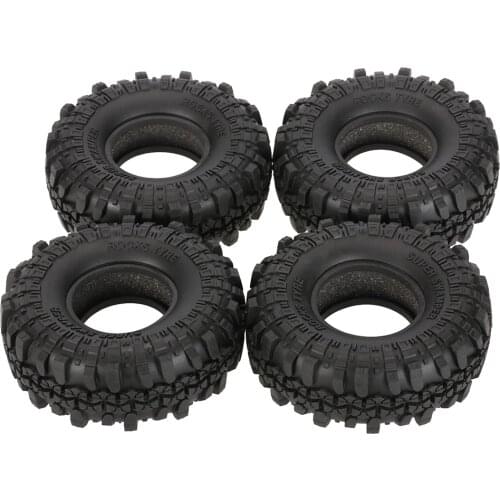 4Pcs AUSTAR AX-4020 1.9 Inch 110mm 1/10 Rock Crawler Tires for D90 SCX10 AXIAL RC4WD TF2 RC Car