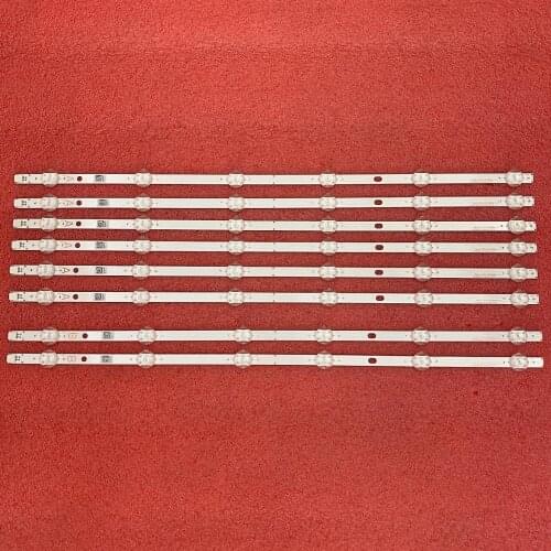 New 5set=40 PCS(30*A 10*B) LED backlight strip for TX-50GX550B SVV500AC1 SVV500A81_A B T500QVN-09 VES500QNYA-2D-N01