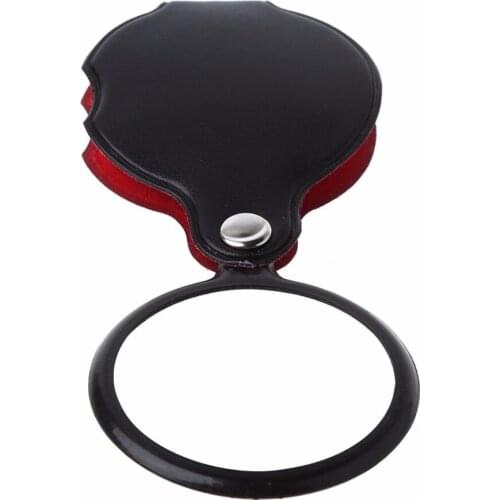 8X 50mm Mini Pocket Folding Jewelry Magnifier Magnifying Eye Glass Loupe Lens