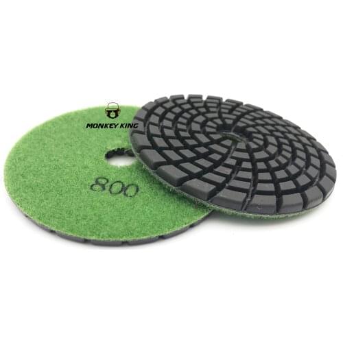 Diamond Polishing Pads Super Thick 4 inches Granite Marble Concrete 5mm Wet Dry