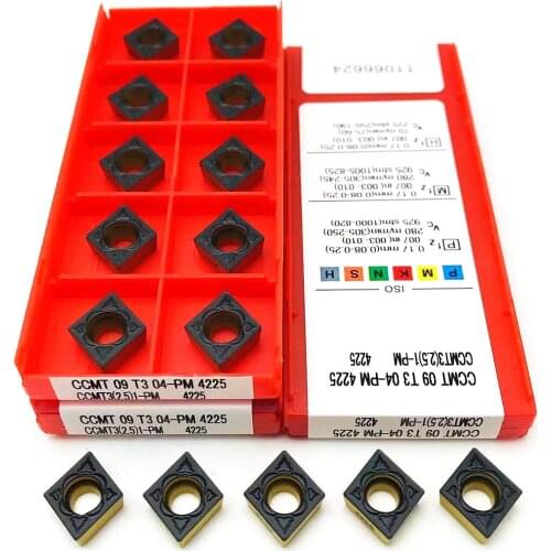 CCMT09T304 PM 4225 internal turning tool ccmt 3 (2.5) 1 pm carbide blade high quality CCMT 09T304 CNC lathe tool blade