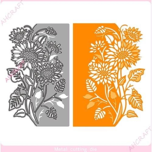 Flowers Lace Frame Metal Cutting Dies for DIY Scrapbooking Photo Album Decorative Embossing PaperCard Crafts Die 2021