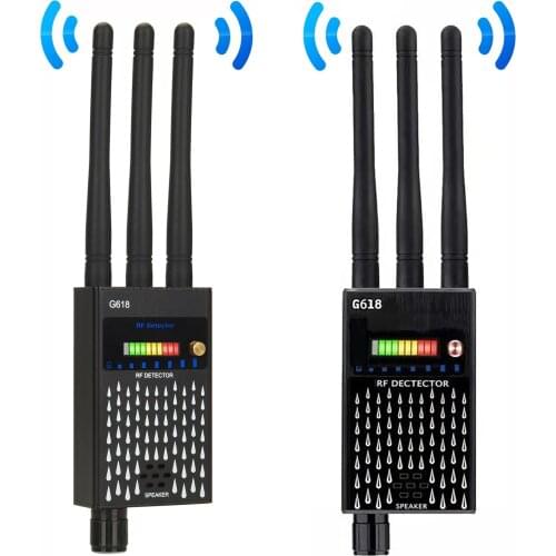 RF Signal Detector Anti-spy Detector Camera GSM Audio Bug Finder Scan Wifi Wireless Signal Detect