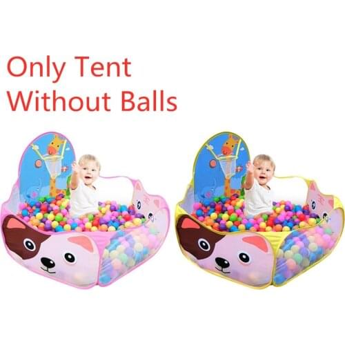 Giraffe Kids Play Game House Tent Cartoon Cast Basketball Pool Toys for Children Gifts